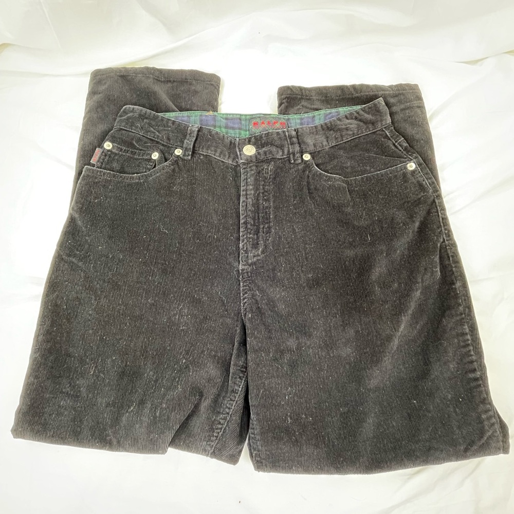 ⭐️R a l p h L a u r e n • Vintage 90s black corduroy pants
